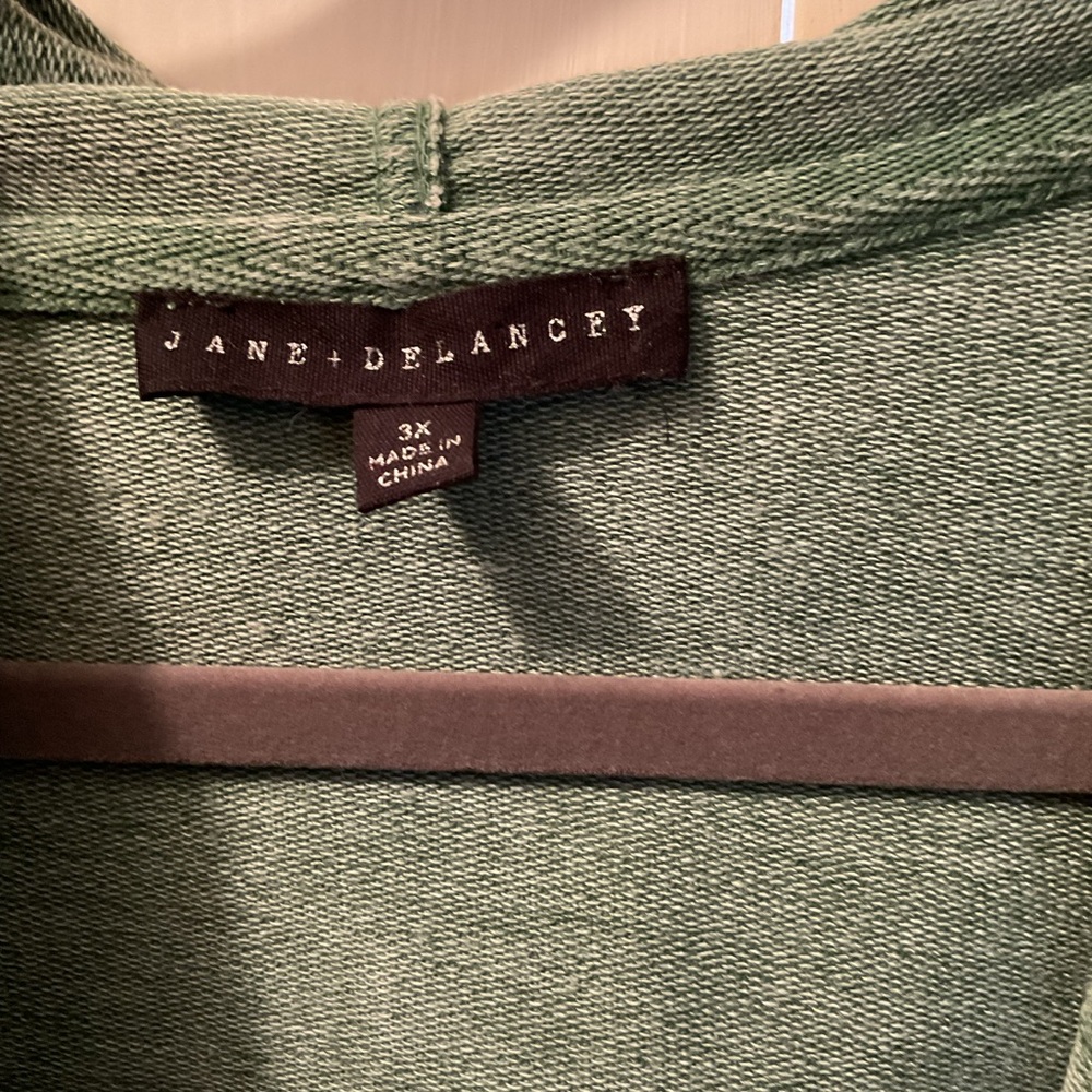 Green Hooded Sweatshirt - Picture 2 of 4